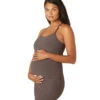 Beyond Yoga Maternity Spacedye Slim Racerback Tank Woodland Heather