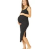 Beyond Yoga Spacedye Icon Maternity Dress Darkest Night