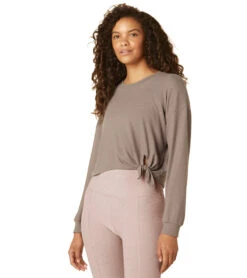 Beyond Yoga Smarten Up Pullover Fawn