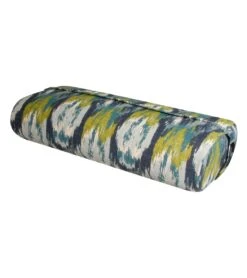 Hugger Mugger Standard Printed Yoga Bolster Blue Lagoon