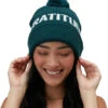 Spiritual Gangster Gratitude Pom Pom Beanie