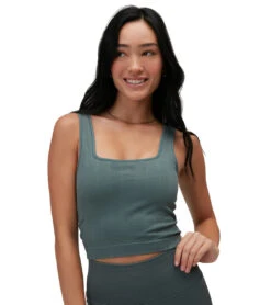 Spiritual Gangster Amara Wide Rib Seamless Tank
