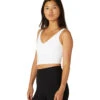 Beyond Yoga Spacedye Always On Cropped Tank Cloud White