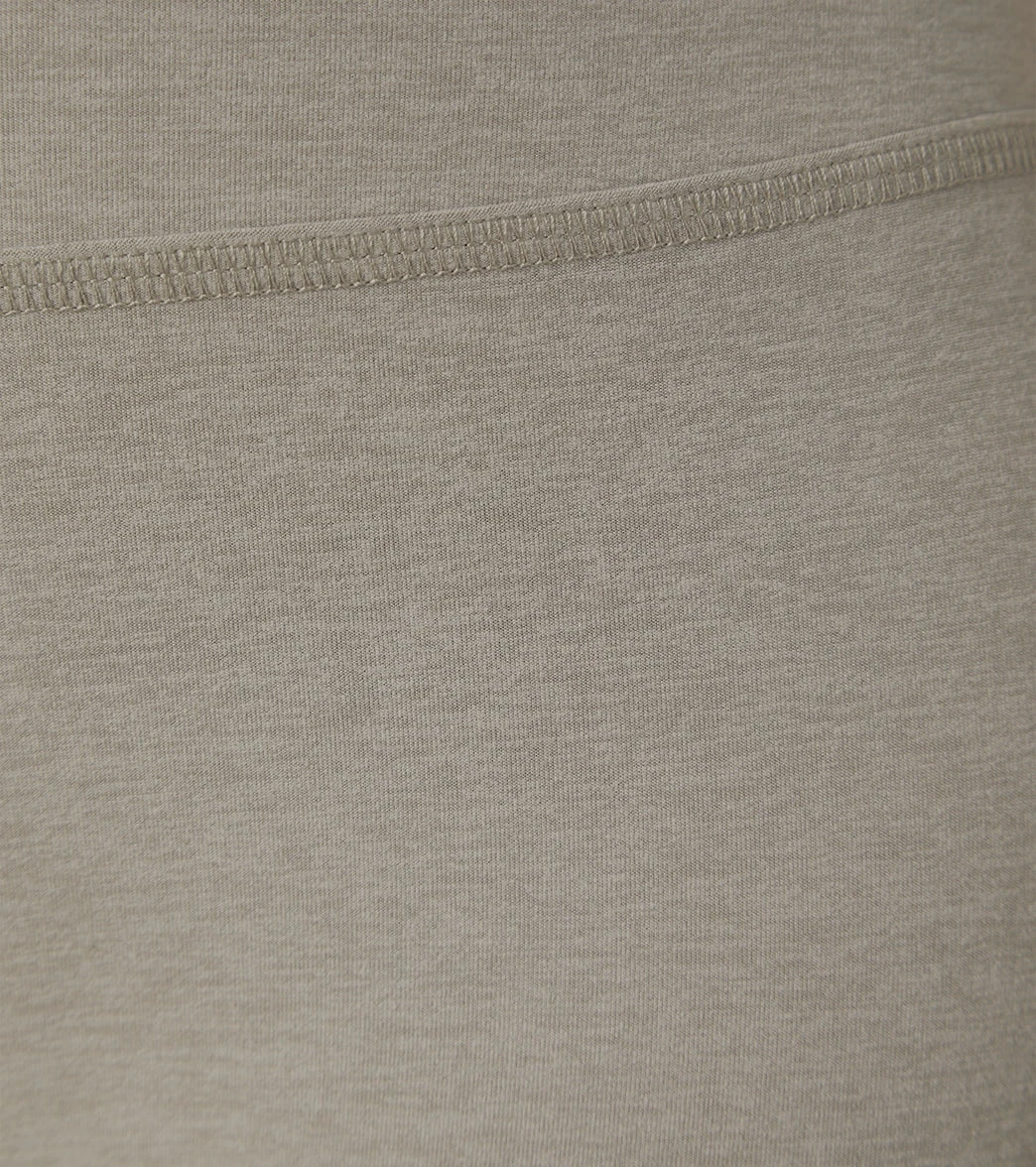 Beyond Yoga Spacedye High Waisted Biker Yoga Shorts Birch Heather - Image 3