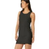 Beyond Yoga Featherweight Summer Gather Mini Dress Darkest Night
