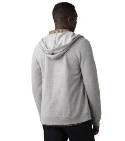 PrAna Cardiff Fleece Full Zip Heather Grey