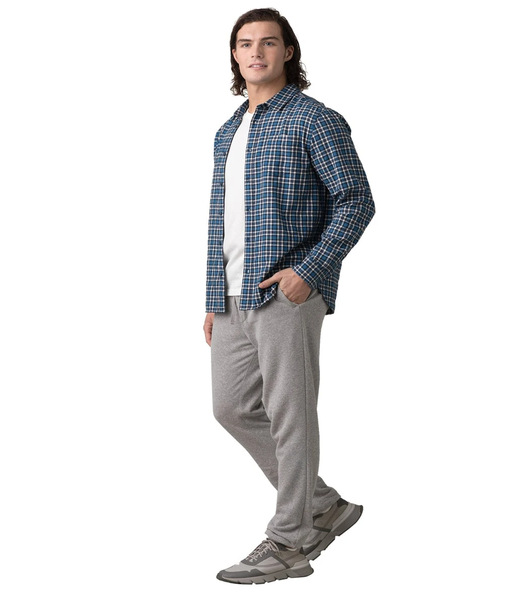 PrAna Cardiff Fleece Sweatpant Heather Grey - Image 2