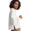 Varley Ramona Half Zip Whisper White