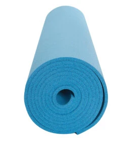 Jade Yoga Harmony Natural Rubber Yoga Mat 74" 5mm Sky Blue