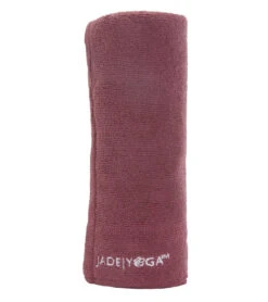 Jade Yoga Microfiber Mat Towel 72" Raspberry