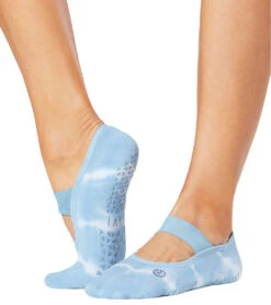 Tavi Lola Barre Grip Socks Wave Stripe Tie Dye