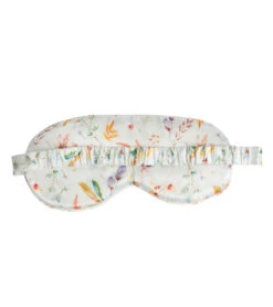 Halfmoon Silk Eye Mask FLORA