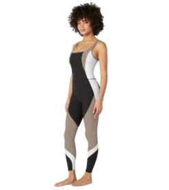 Beyond Yoga Spacedye Outlines Jumpsuit Darkest Night Colorblock