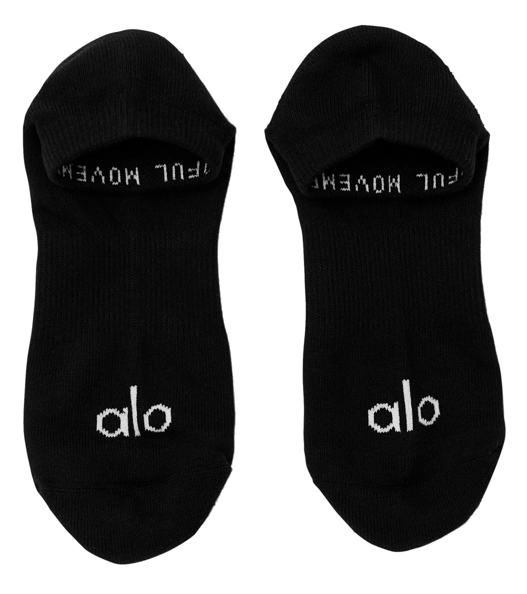Alo Men's Street Sock Black/White - Image 2