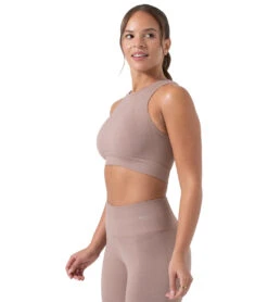 NUX One By One Seamless Yoga Crop Top Santa Fe