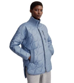Varley Danea Quilt Jacket Dusty Blue