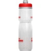 Camelbak Podium Chill 24oz Water Bottle Fiery Red/White