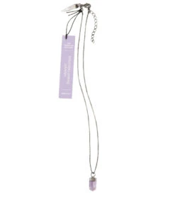 GeoCentral Amethyst Pendant Necklace