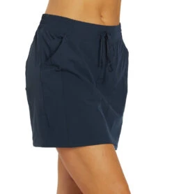 Marika Kira Stretch Woven Skort Navy Blazer