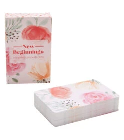 May You Know Joy New Beginnings Affirmation Card Deck