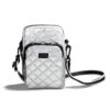 Vooray Core Crossbody Quilted Silver