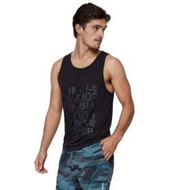 Spiritual Gangster Humble Namaste Tank Vintage Black