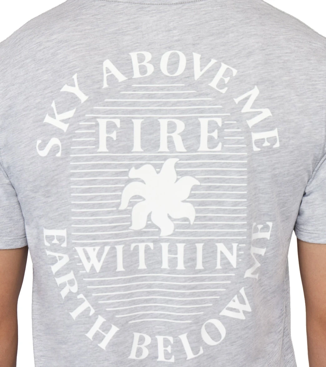 Spiritual Gangster Sky Above Namaste Dry S/S Tee - Image 4