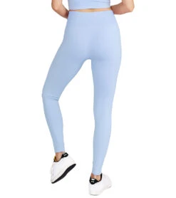 Cream Yoga Haylee Seamless Legging Baby Blue