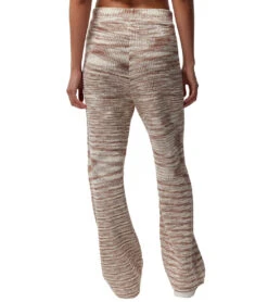 Spiritual Gangster Space Dye Jordana Wide Leg Pant Washed Burgundy S/D