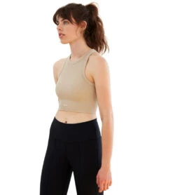 Cream Yoga Rumi Tank Top Stone