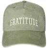 Spiritual Gangster Gratitude Canvas Dad Hat Dusty Sage