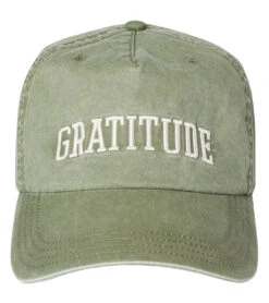 Spiritual Gangster Gratitude Canvas Dad Hat Dusty Sage