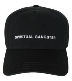 Spiritual Gangster Canvas Dad Hat Black
