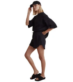 Varley Keely High Rise Short 4 Black