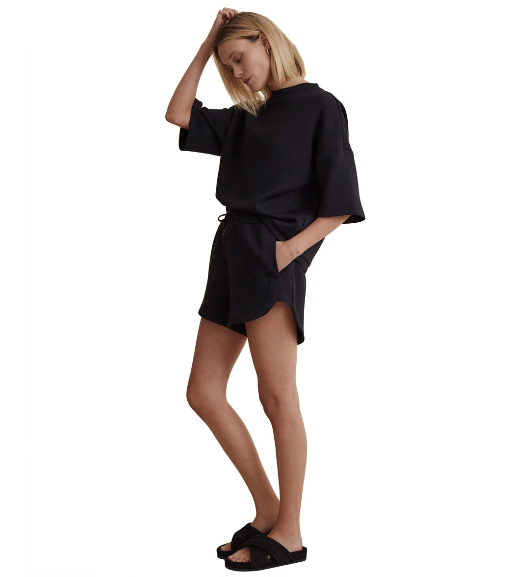 Varley Keely High Rise Short 4 Black - Image 3