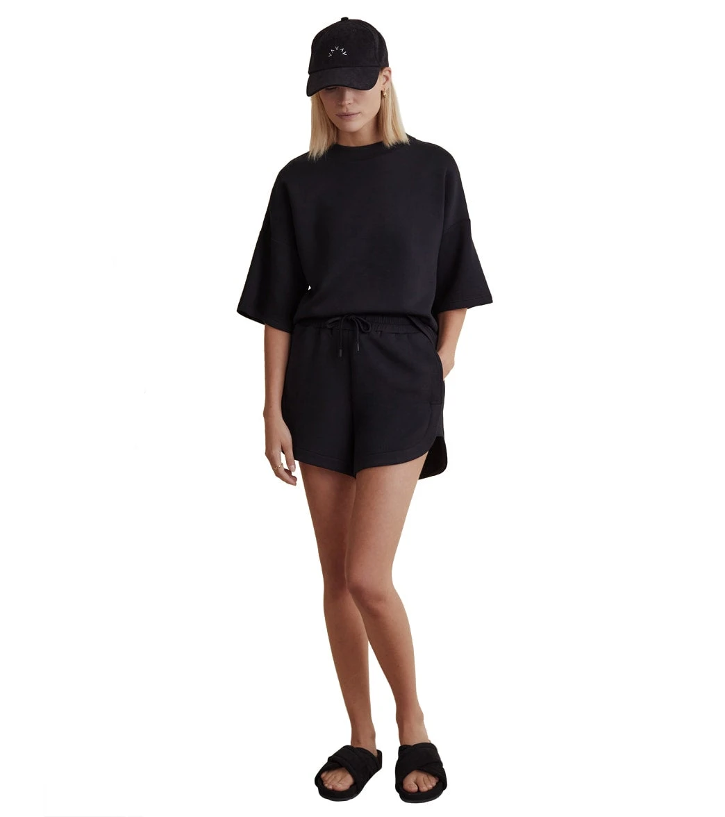 Varley Keely High Rise Short 4 Black - Image 8