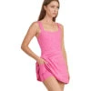 Thrive Societe Sweetheart Tennis Dress Heather Raspberry
