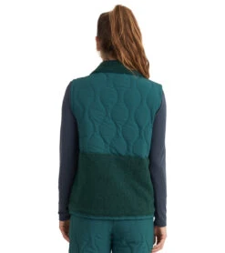 Thrive Societe Teddy Quilted Vest Eden