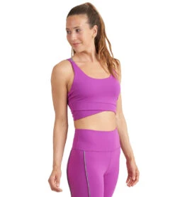 Thrive Societe Reflective Wrap Bra Clover