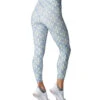 Tavi High Waisted 7/8 Yoga Leggings Sky Ikat