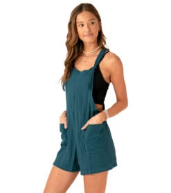 Lotus And Luna Romper Moroccan Blue