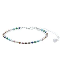 Lotus And Luna Master Healer Silver Healing Layered Bracelet